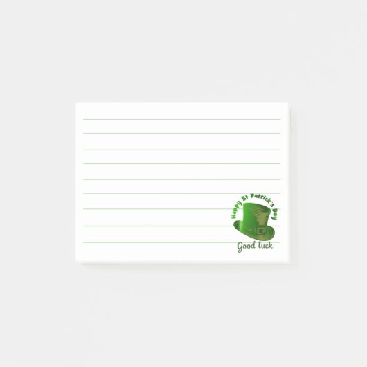 St. Patricks Dag Post-it® Notes (Voorkant)