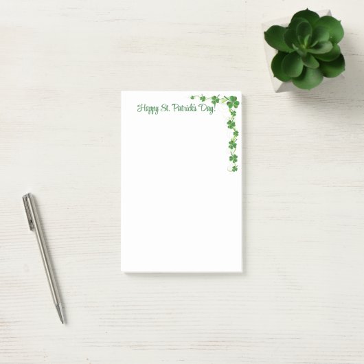 St. Patrick's Dag Post-it® Notes (Kantoor)