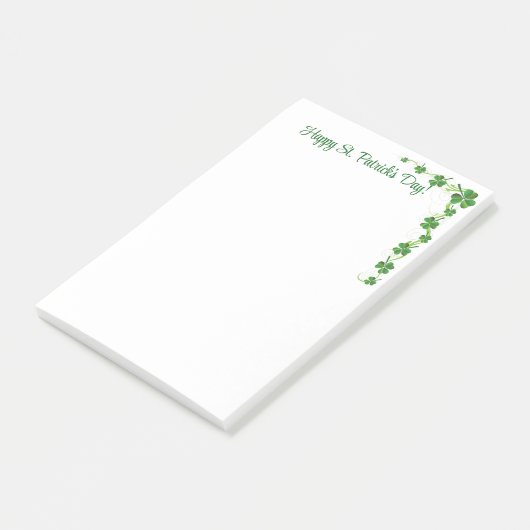 St. Patrick's Dag Post-it® Notes (Schuin)