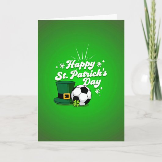 St. Patricks Dag Pretkaart Kaart (Voorkant)