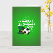 St. Patricks Dag Pretkaart Kaart (Gele Bloem)