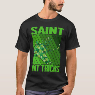 St Patricks Dag pyjama Saint Pet Tricks Hockey Sh T-shirt
