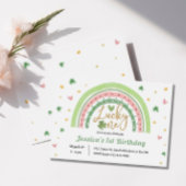 St patricks dag Regenboog Lucky One Eerste Verjaar Kaart