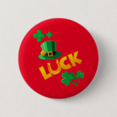 ST. PATRICK'S DAG RONDE BUTTON 5,7 CM (Voorkant)