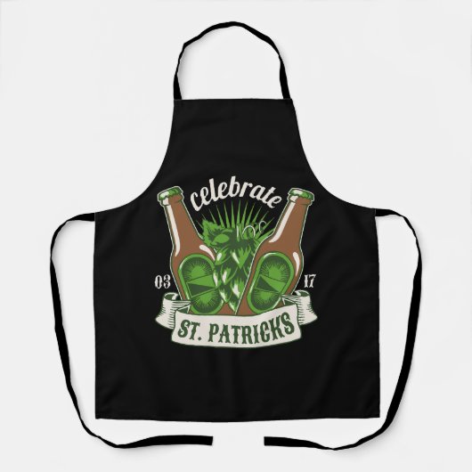St. Patrick's Dag Schort (Voorkant)