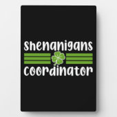 St. Patrick's Dag Shenanigans Coördinator Fotoplaat (voorkant)