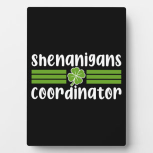 St. Patrick's Dag Shenanigans Coördinator Fotoplaat