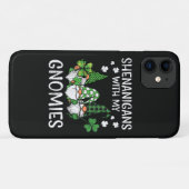 St. Patrick's Dag Streken met Gnomies Gnome Case-Mate iPhone Case (Achterkant (horizontaal))