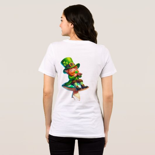 ST.PATRICK'S DAG Tri-Blend SHIRT (Achterkant volledig)