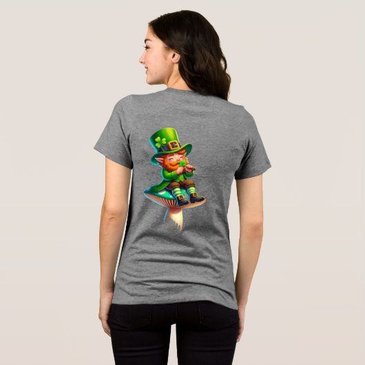 ST.PATRICK'S DAG Tri-Blend SHIRT (Achterkant volledig)