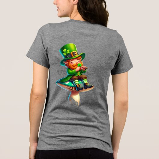 ST.PATRICK'S DAG Tri-Blend SHIRT (Achterkant)