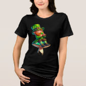 ST.PATRICK'S DAG Tri-Blend SHIRT (Voorkant)