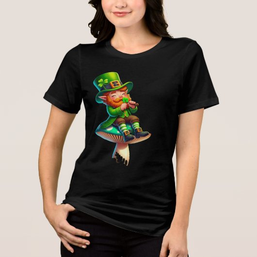 ST.PATRICK'S DAG Tri-Blend SHIRT (Voorkant)