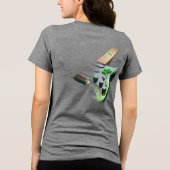 ST.PATRICK'S DAG Tri-Blend SHIRT (Achterkant)