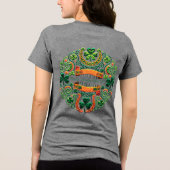 ST.PATRICK'S DAG Tri-Blend SHIRT (Achterkant)