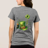 ST. PATRICK'S DAG Tri-Blend SHIRT (Achterkant)