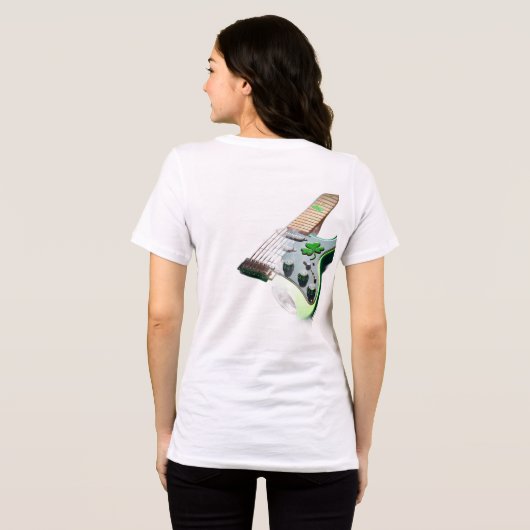 ST.PATRICK'S DAG Tri-Blend SHIRT (Achterkant volledig)