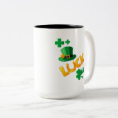 ST. PATRICK'S DAG TWEEKLEURIGE KOFFIEMOK (Voorkant rechts)