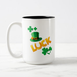 ST. PATRICK'S DAG TWEEKLEURIGE KOFFIEMOK