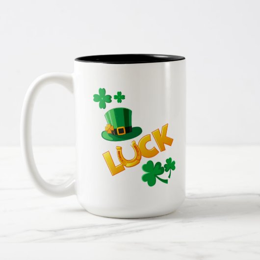 ST. PATRICK'S DAG TWEEKLEURIGE KOFFIEMOK (Links)