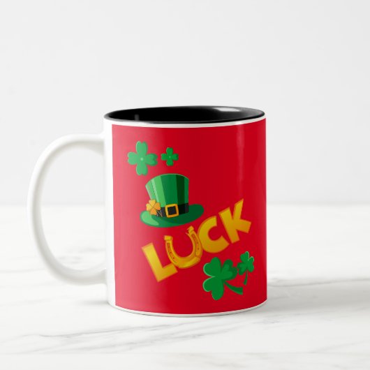 ST. PATRICK'S DAG TWEEKLEURIGE KOFFIEMOK (Links)
