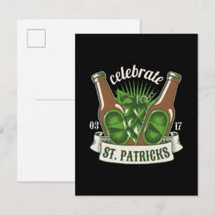 St. Patrick's dag Uitnodiging Briefkaart