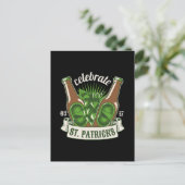 St. Patrick's dag Uitnodiging Briefkaart (Staand voorkant)