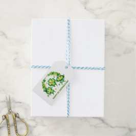St. Patrick's Dag Vieren Cadeaulabel