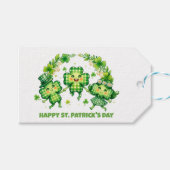 St. Patrick's Dag Vieren Cadeaulabel (Voorkant (Horizontaal))