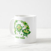 St. Patrick's Dag vieren Koffiemok (Voorkant links)