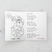 St. Patricks Dag Voor Kinderen Kaart (Binnen)