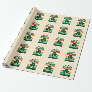St Patricks Dag Wee Little Hooligan Funny  Cadeaupapier