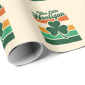 St Patricks Dag Wee Little Hooligan Funny  Cadeaupapier (Rol Hoek)