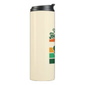 St Patricks Dag Wee Little Hooligan Funny Thermosbeker (Gedraaid links)