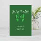 St. Patrick's Dag Zakelijk Feest Kaart (Staand voorkant)