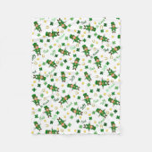 St Patricks dagpatroon Fleece Deken (Voorkant)