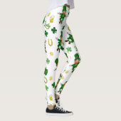 St Patricks dagpatroon Leggings (Rechts)