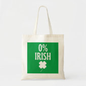 St Patrick's Day 0% Iers Tote Bag (Voorkant)