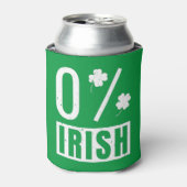 St Patrick's Day 0% Irish Four Leaf Clover Blikjeskoeler (Blikje Voorkant)