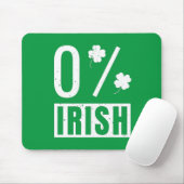 St Patrick's Day 0% Irish Four Leaf Clover Muismat (Met muis)