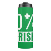 St Patrick's Day 0% Irish Four Leaf Clover Thermosbeker (Voorkant)