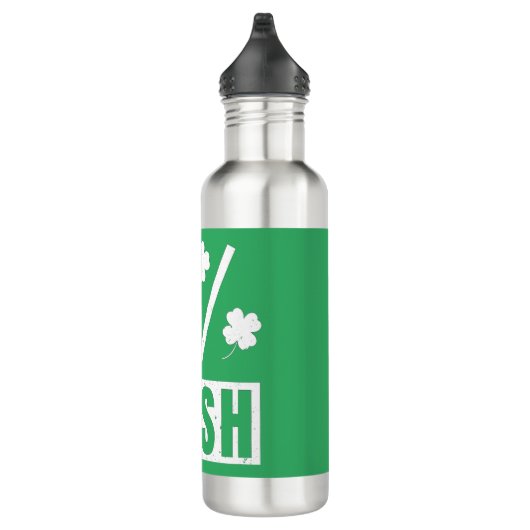 St Patrick's Day 0% Irish Four Leaf Clover Waterfles (Rechts)