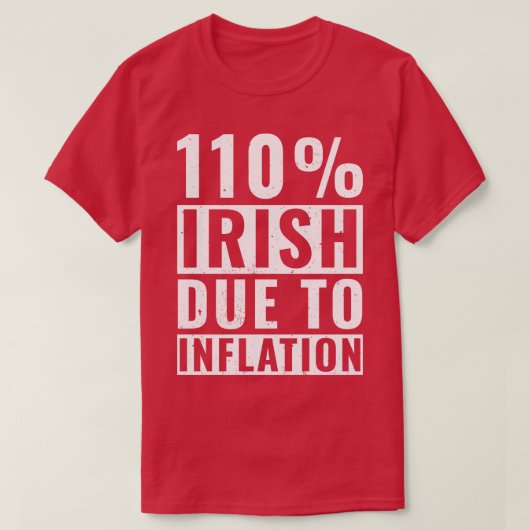 St Patricks Day 110 Irish Roots Ireland Funny Iris T-shirt (Design voorkant)
