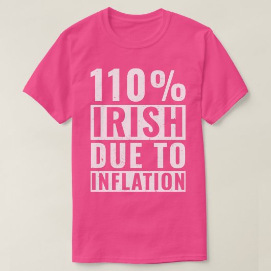 St Patricks Day 110 Irish Roots Ireland Funny Iris T-shirt (Design voorkant)