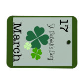 St Patrick's Day 17 maart 2023 Herinder Magneet (Horizontaal)
