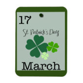 St Patrick's Day 17 maart 2023 Herinder Magneet (Verticaal)