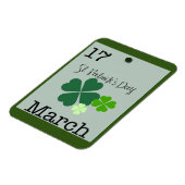 St Patrick's Day 17 maart 2023 Herinder Magneet (Linkerzijde)