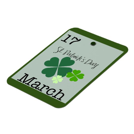 St Patrick's Day 17 maart 2023 Herinder Magneet (Linkerzijde)