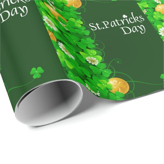 St. Patrick's Day 19 Wrapping Paper Cadeaupapier (Rol Hoek)