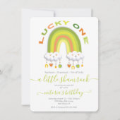 St. Patrick's Day 1st Birthday Lucky One Kaart (Voorkant)